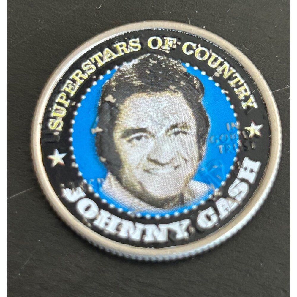 Johnny Cas Arkansas 2003 State Commemorative Quarter Vintage Collectible Coin